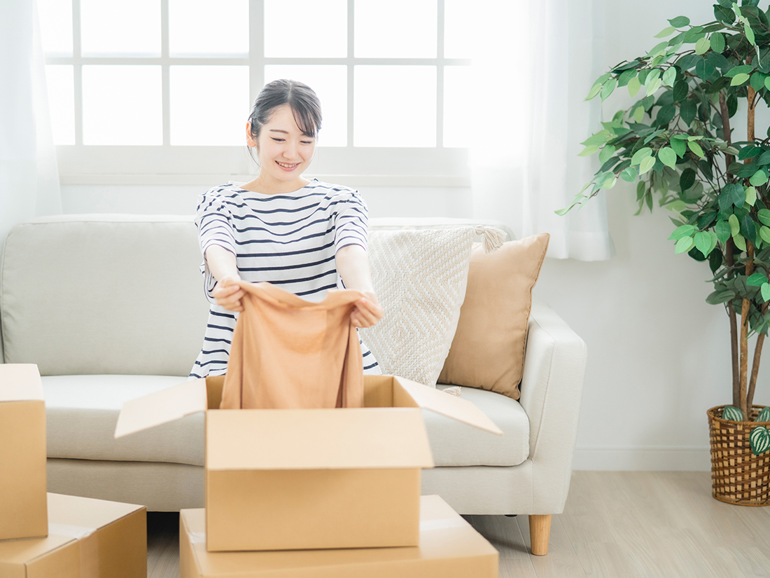 単身などのお荷物の少ない引越し